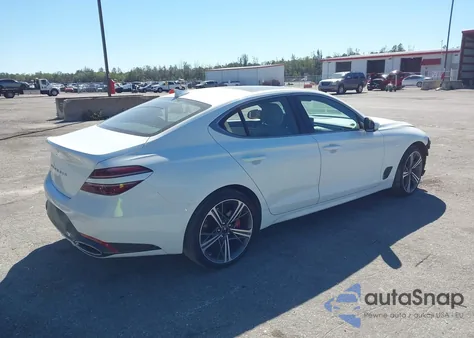 2025 Genesis G70 2.5T Rwd z USA, uszkodzony, nr VIN KMTG34SC9SU146382